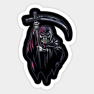 grim reaper esport logo Sticker